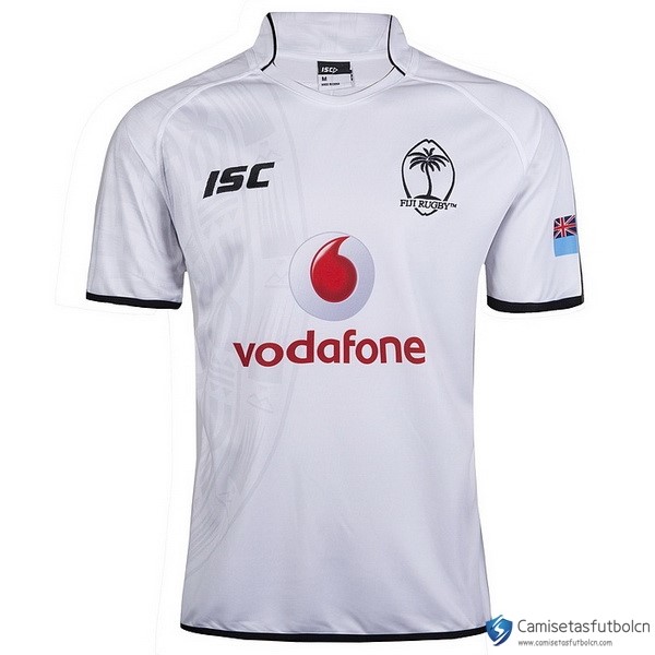 Camiseta Fiyi Primera equipo 2017-18 Blanco